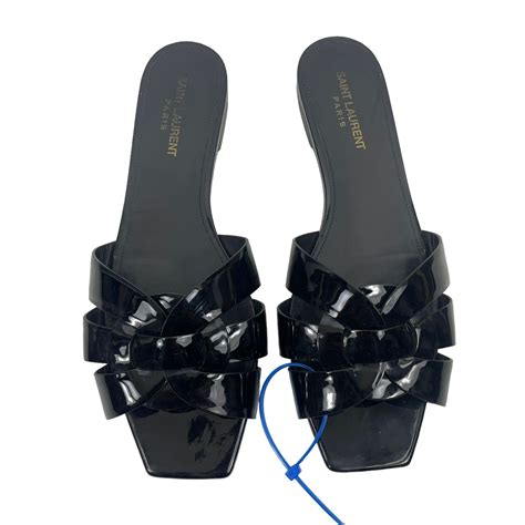 ysl black tribute|YSL tribute slides.